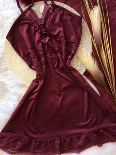 Camisolas com detalhes em renda - Su Saly Lingerie