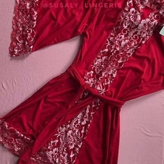 Robe com renda na internet