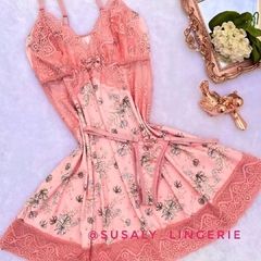 Camisolas Floral com renda