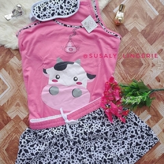 Pijama da Vaquinha com Tapa olho