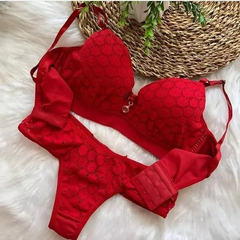 Conjunto Déborah Vermelho