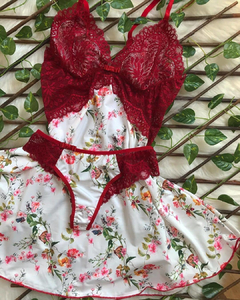 Camisolas de estampa Floral e Renda - Su Saly Lingerie