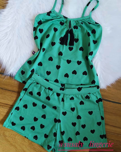 Pijama Corações - comprar online