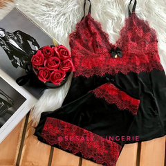 Baby Doll com renda Chantilly - comprar online
