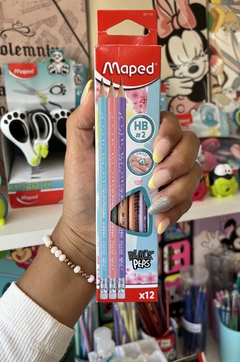 Lápicez Negro HB 2 c/Goma -Maped-
