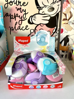 Goma Maped Zenoa Ruedita en Colores Pasteles - Mooving-