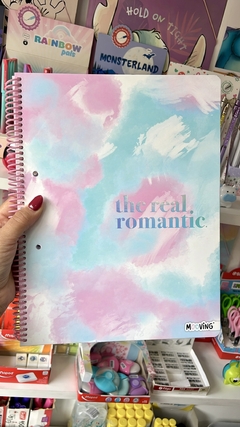 Cuaderno Pinceladas Pastel - universitario x 80 hojas rayadas - Mooving -
