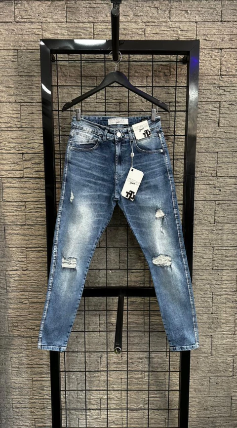 CALÇA JEANS SUP. ESC. RISCADO - SUP. ESC. RISCADO - comprar online