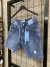 BERMUDA JEANS SKY CLEAN RASGADO - SUP. ESC. AMAS. RASG na internet