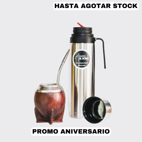 Combo Torpedo + Termo + bombilla chata