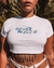 CROPPED TOO HIGH TO SAY HI BRANCO - comprar online