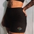 SHORT CANELADO PRETO