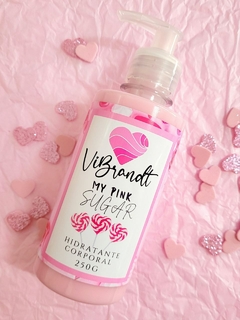 Kit Perfume + Hidratante. My Pink Sugar ! ViBrandt. - loja online