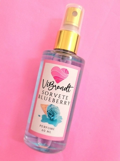 Perfume Sorvete de Blueberry - Sorvete Céu Azul. ViBrandt - ViBrandt Cosméticos