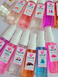 kit 32 unidades Mini Body Splash 30 ml TODAS AS FRAGRÂNCIAS - Ótima fixação. ViBrandt