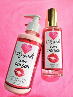 Kit Perfume + Hidratante. Love Poison. ViBrandt. - comprar online