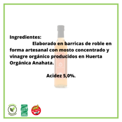 Vinagre de uva blanca orgánico "Anahata" 500 ml - comprar online