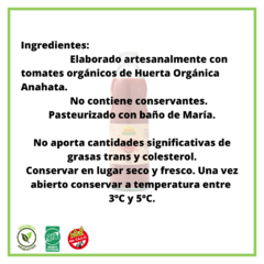 Tomate triturado orgánico "Anahata" 910 ml - comprar online