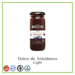 Dulce de arándanos light "Masseube" 260 grs - comprar online