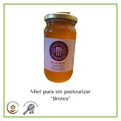 Miel agroecológica SIN PASTEURIZAR "Brotes" 475 grs