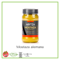 Mostaza alemana "Arytza" 360 grs - Los Teros Eco Huerta