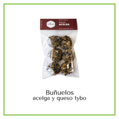 Buñuelos de acelgas y queso tybo (6 u ) "Amoedo" - 300 grs - Congelado - Solo Take away