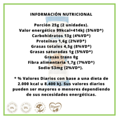 Galletitas integrales de avena con chips de chocolate "Cachafaz" 225 gr en internet