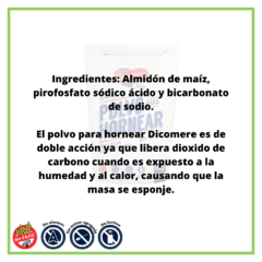 Polvo para hornear "Dicomere" 250 grs en internet