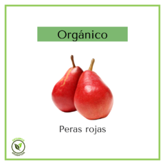Peras rojas orgánica 500 grs - madura en casa