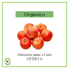 Manzanas galas orgánicas - PROMO - 1,5 kgs - comprar online