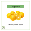 Naranjas de jugo orgánicos - 500 grs aprox