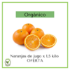 Naranjas de jugo orgánico - PROMO - 1,5 kilo