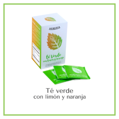 Te verde con limón y naranja - "Heredia" - 25 saquitos - comprar online