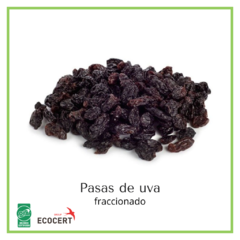 Pasas de uva orgánicas "Maelca" - 100 grs