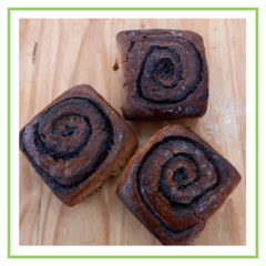 Rolls de canela de masa madre - unidad - 48hs de preparación - comprar online