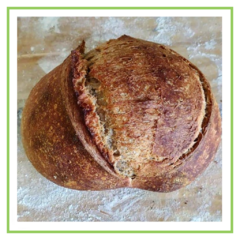 Pan blanco de campo de masa madre - 48hs de preparacion en internet
