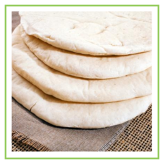 Pre pizzas de masa madre con harina orgánica por unidad - sin salsa roja - 48hs de preparacion - comprar online