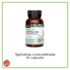 Spirulina concentrada "Natier" 50 cápsulas