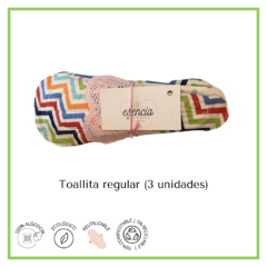 Toallitas de tela "Esencia" 3 unidades