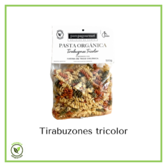 Pasta tirabuzones tricolor "Pampa Gourmet" - 500 grs - comprar online