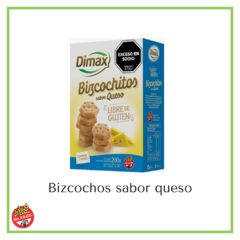 Bizcochos sabor queso "Dimax" - 200 grs - - comprar online