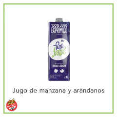 Jugo de fruta de manzana y arándano "Pura Frutta"- 1 litro - comprar online