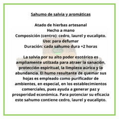 Sahúmo de savia "Sagrada Madre" - comprar online