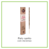Sahumerio palo santo "Sagrada Madre" con incienso