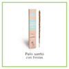 Sahumerio palo santo "Sagrada Madre" con fresias
