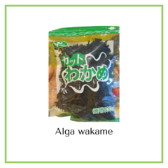 Algas wakame "Wakou" importado - 100 grs