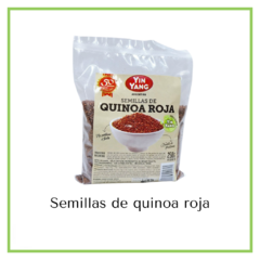Semillas de quinoa roja "Yin yang" - 250 grs - comprar online