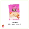 Tostaditas de chia y arroz integral "Yin Yang" 120 grs - comprar online