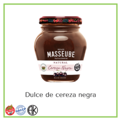 Dulce de cerezas negras "Masseube" 350 grs