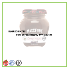 Dulce de cerezas negras "Masseube" 350 grs - comprar online
